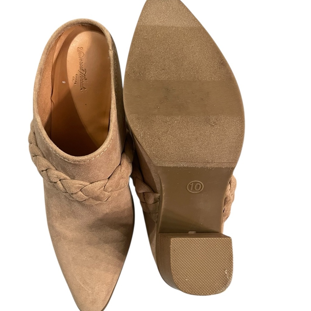 Universal Thread Beige Braided Heeled Bootie - Picture 3 of 3